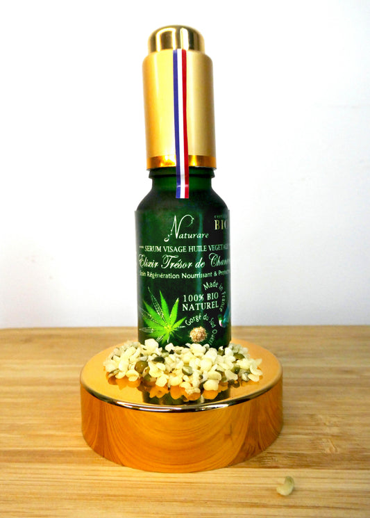 ELIXIR TRESOR DE CHANVRE BIO - Sérum Huile Végétale