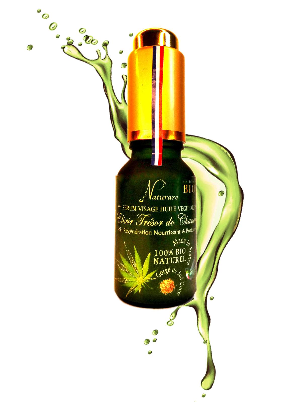 ELIXIR TRESOR DE CHANVRE BIO - Sérum Huile Végétale