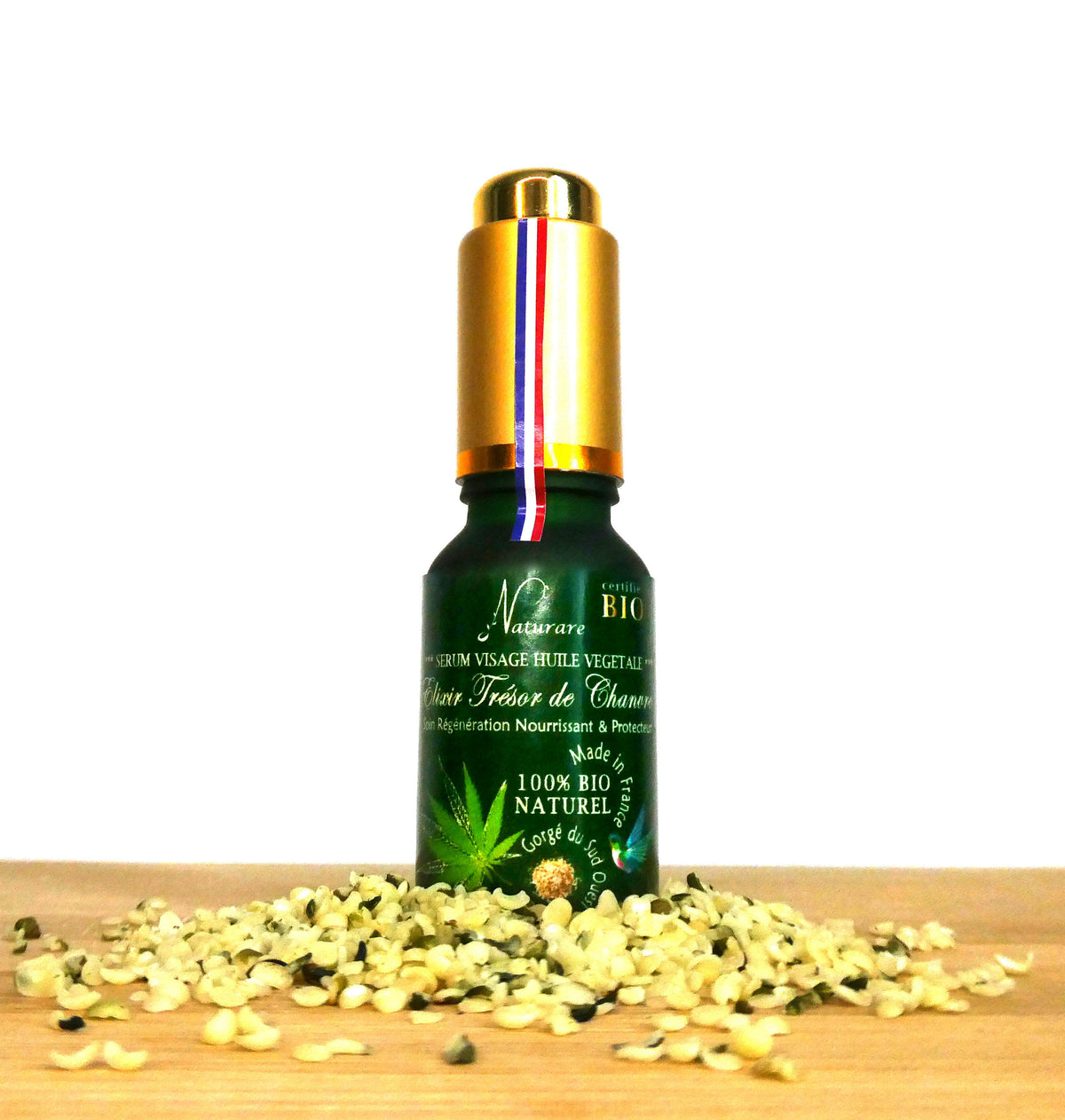 ELIXIR TRESOR DE CHANVRE BIO - Sérum Huile Végétale